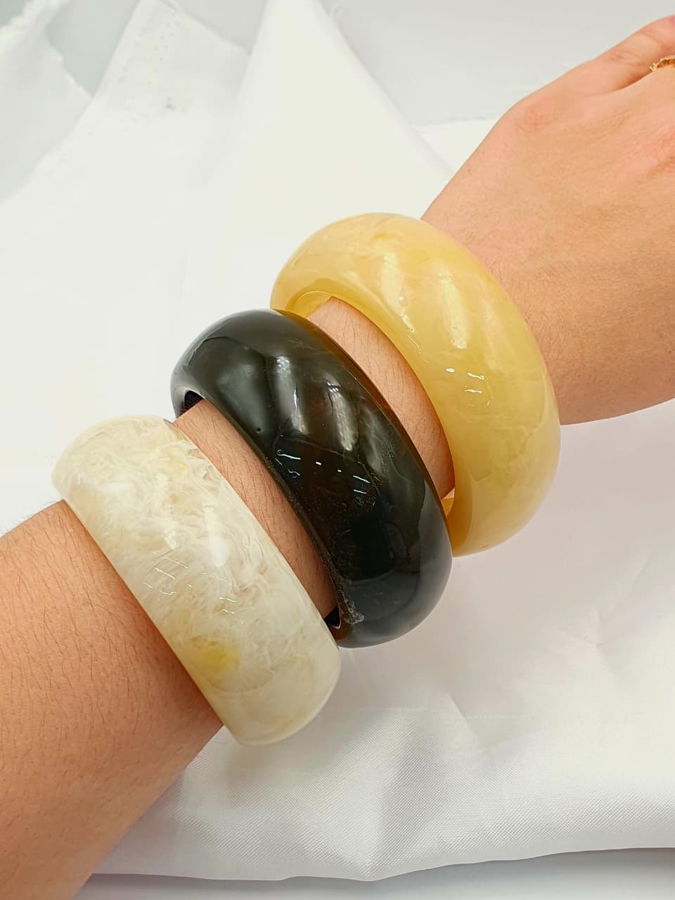 Brazalete Resina Ancho