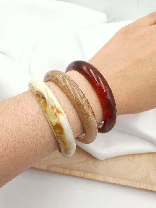 Set Brazalete En resina