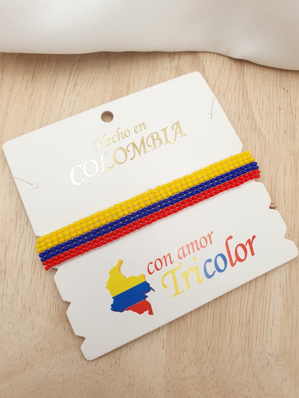 Pulsera Colombia Telar.