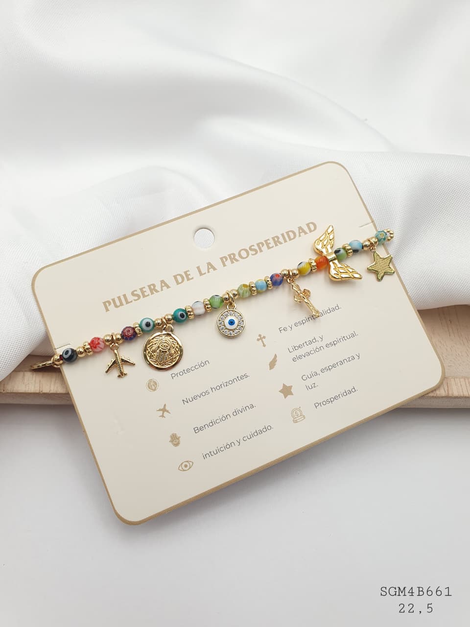 Pulsera Tejida Amuletos