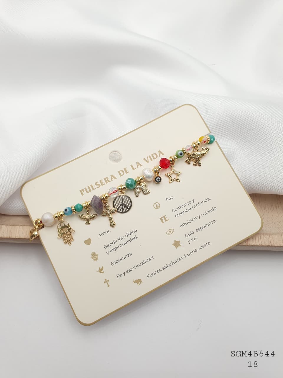 Pulsera Tejida Amuletos