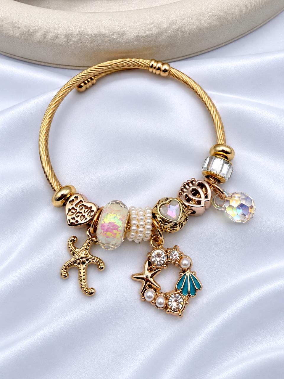 Pulsera Rodio aro PAN-P5