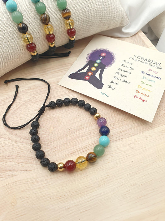 Pulsera 7 chakras #8