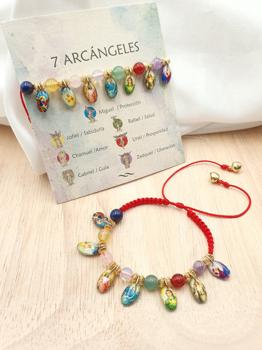 - Pulsera 7  arcángeles