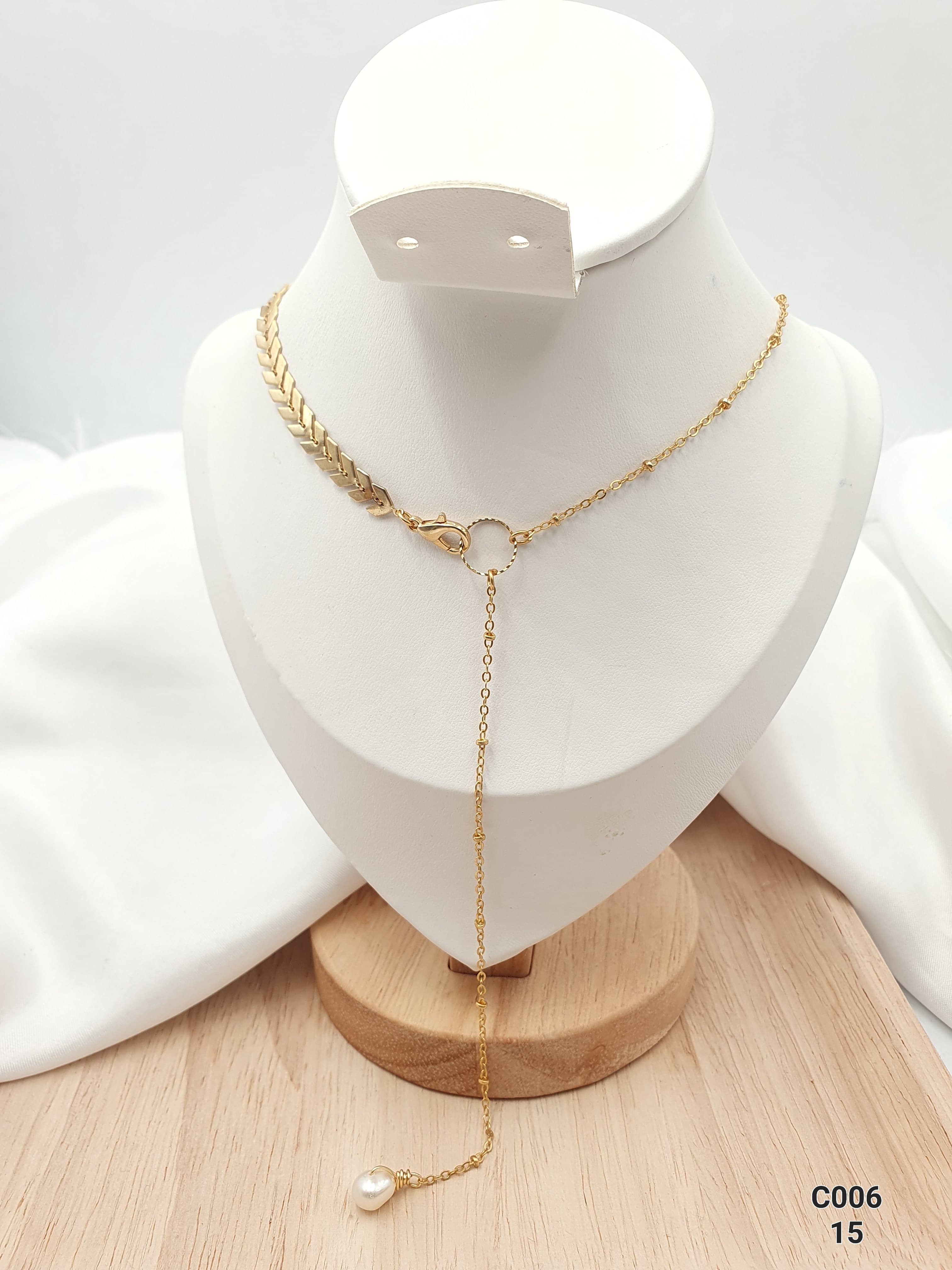 Collar Rodio C006