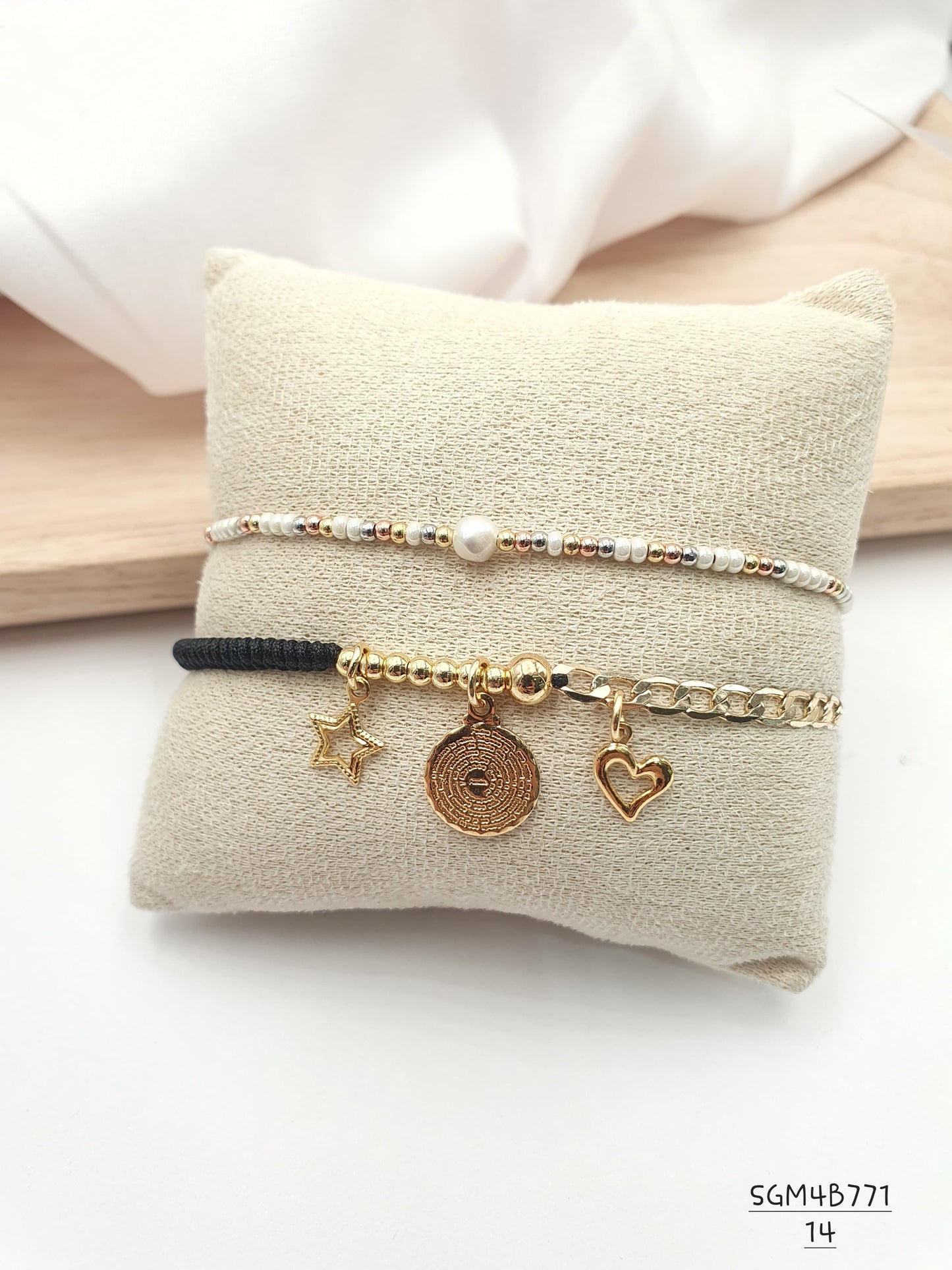 Pulsera Tejida Doble