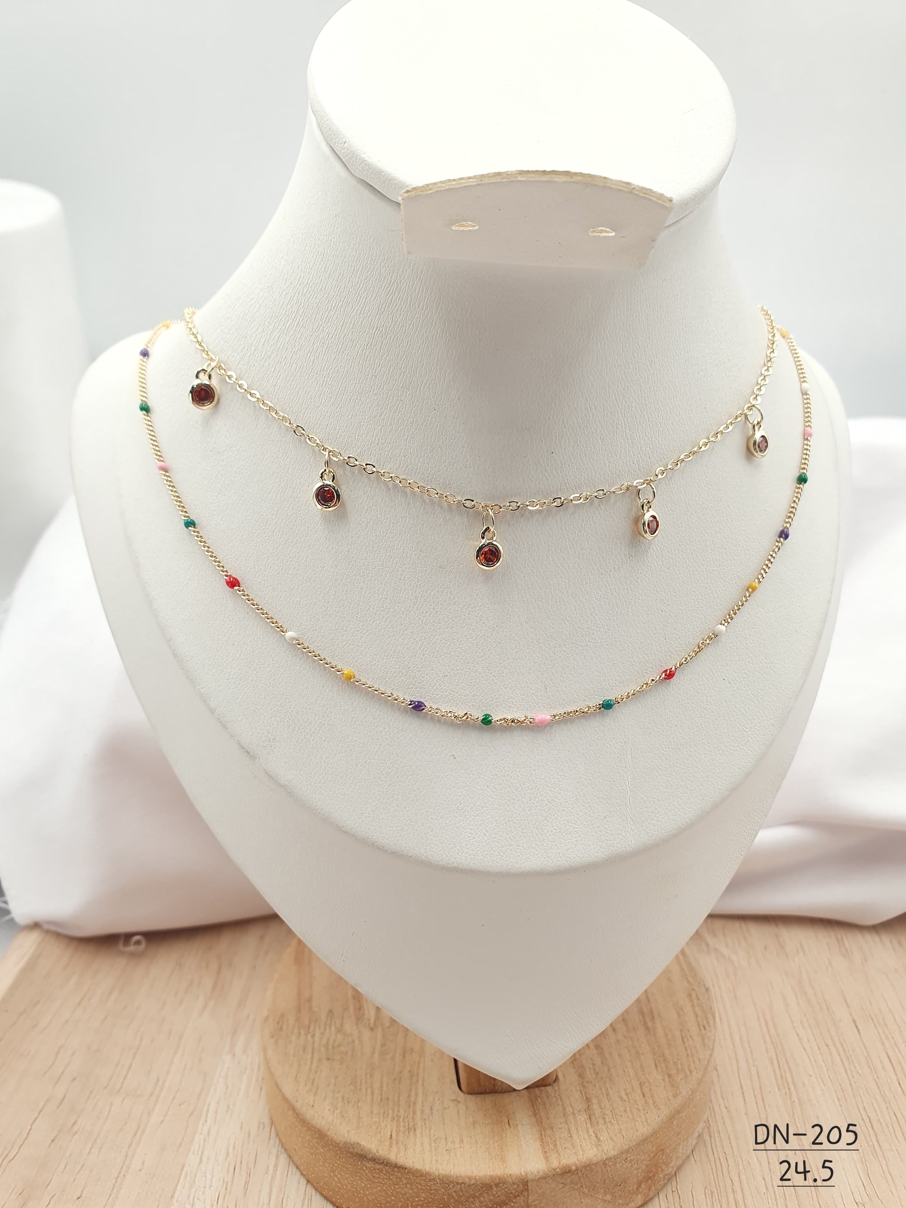 Cadenas Rodio x2 DN-205