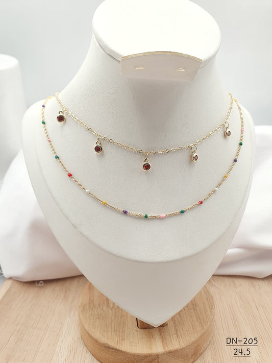 Cadenas Rodio x2 DN-205