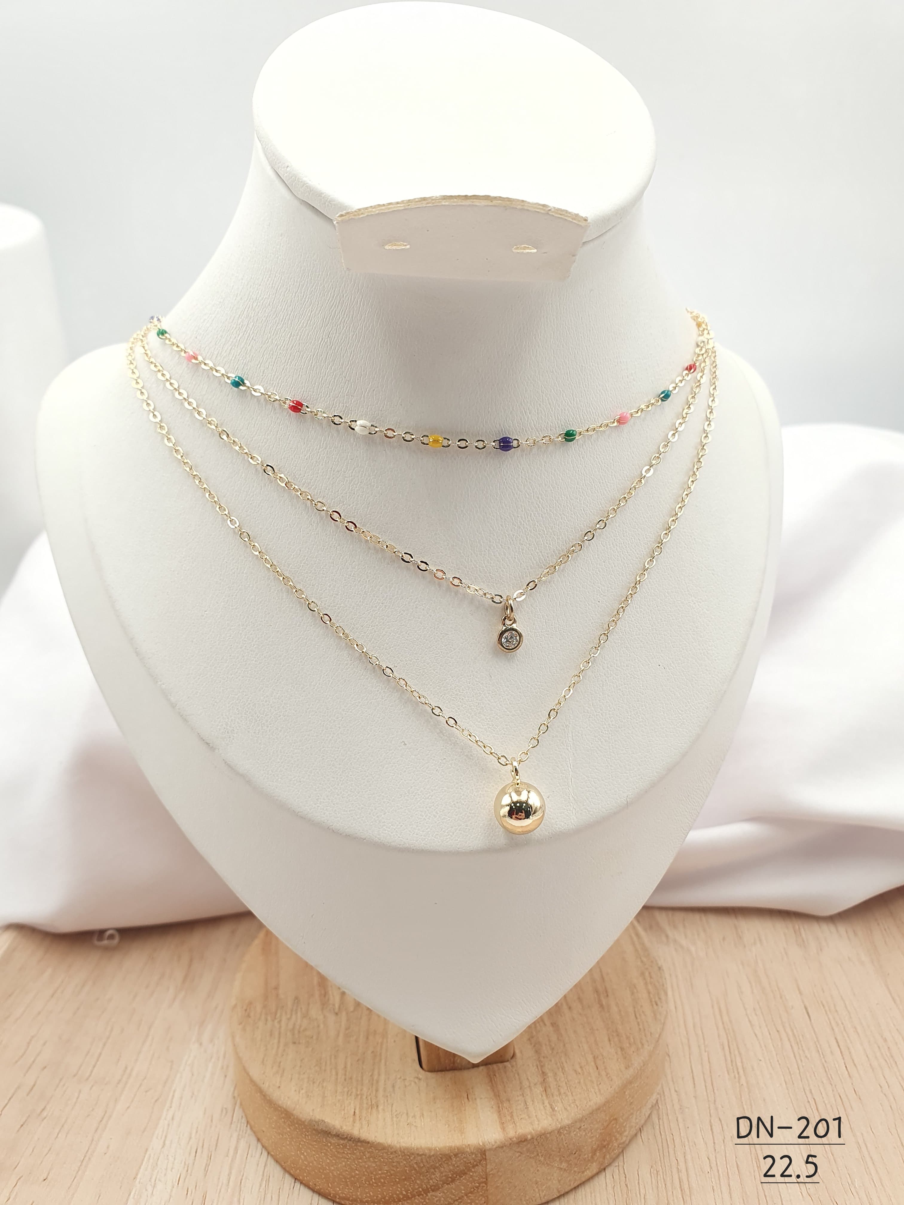 Cadenas Rodio x3 DN-201