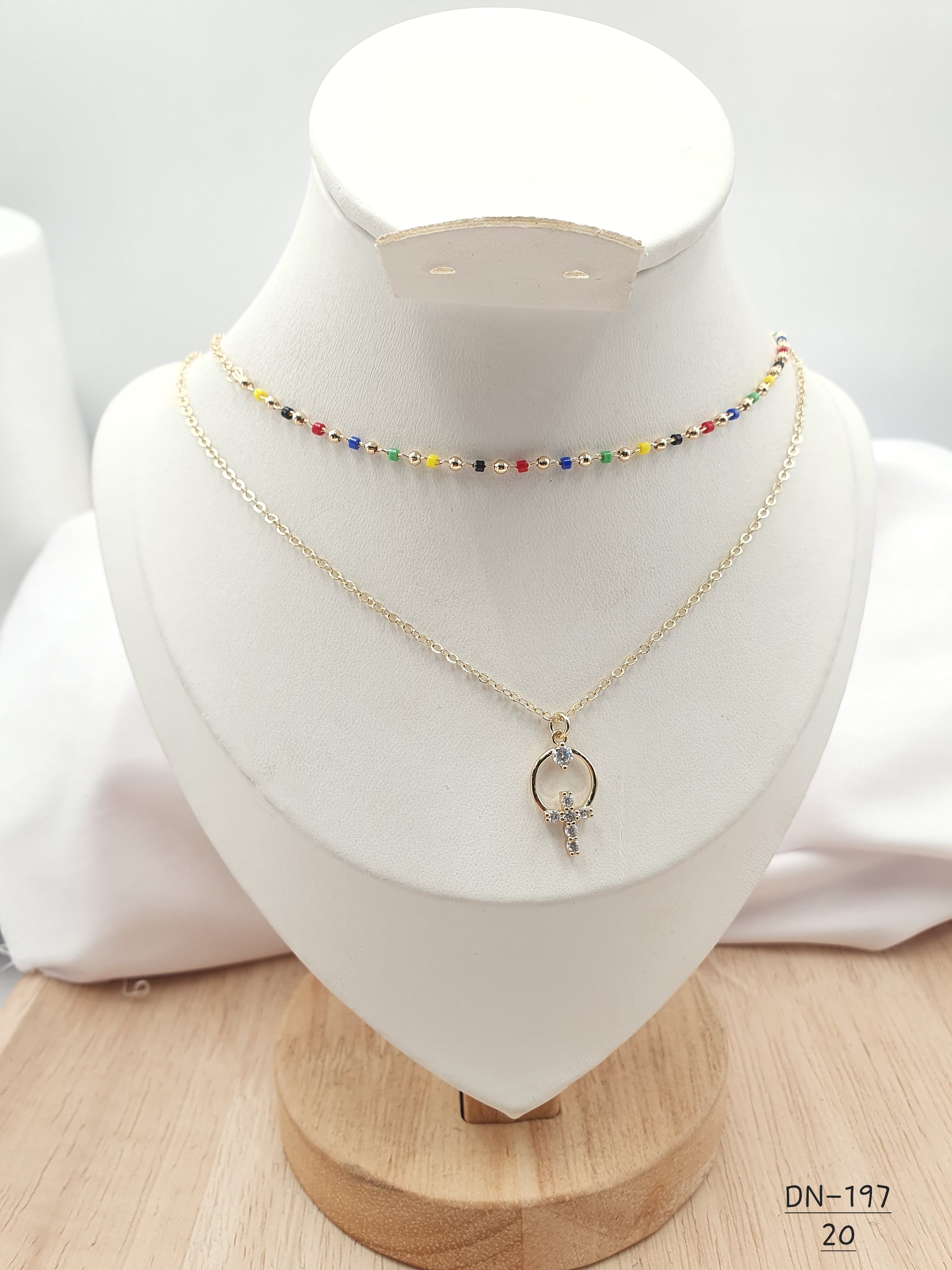 Cadenas Rodio x2 DN-197