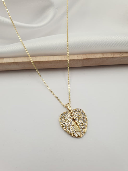 Cadena alas rodio personalizada LC3366