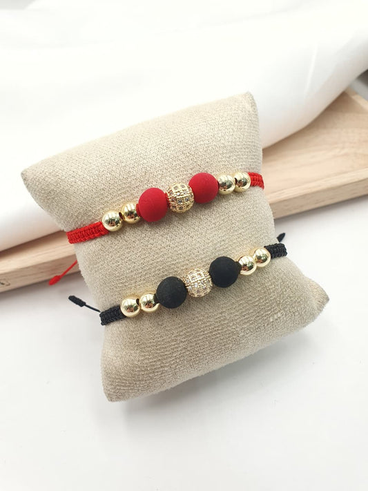 Pulsera Rodio Tejida NEO01