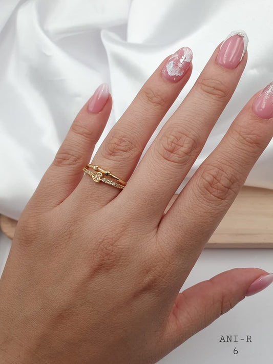 Anillo Rodio  ANI-A-12