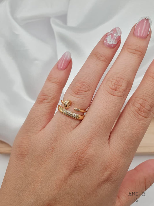 Anillo Rodio  ANI-A-14