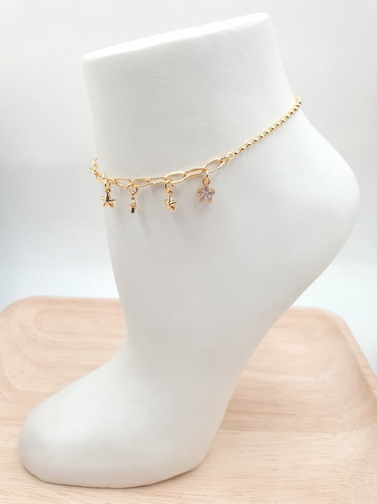 Tobillera Rodio  YSX-07