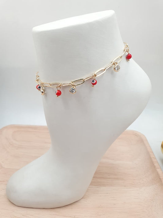 Tobillera Rodio  YSX-21