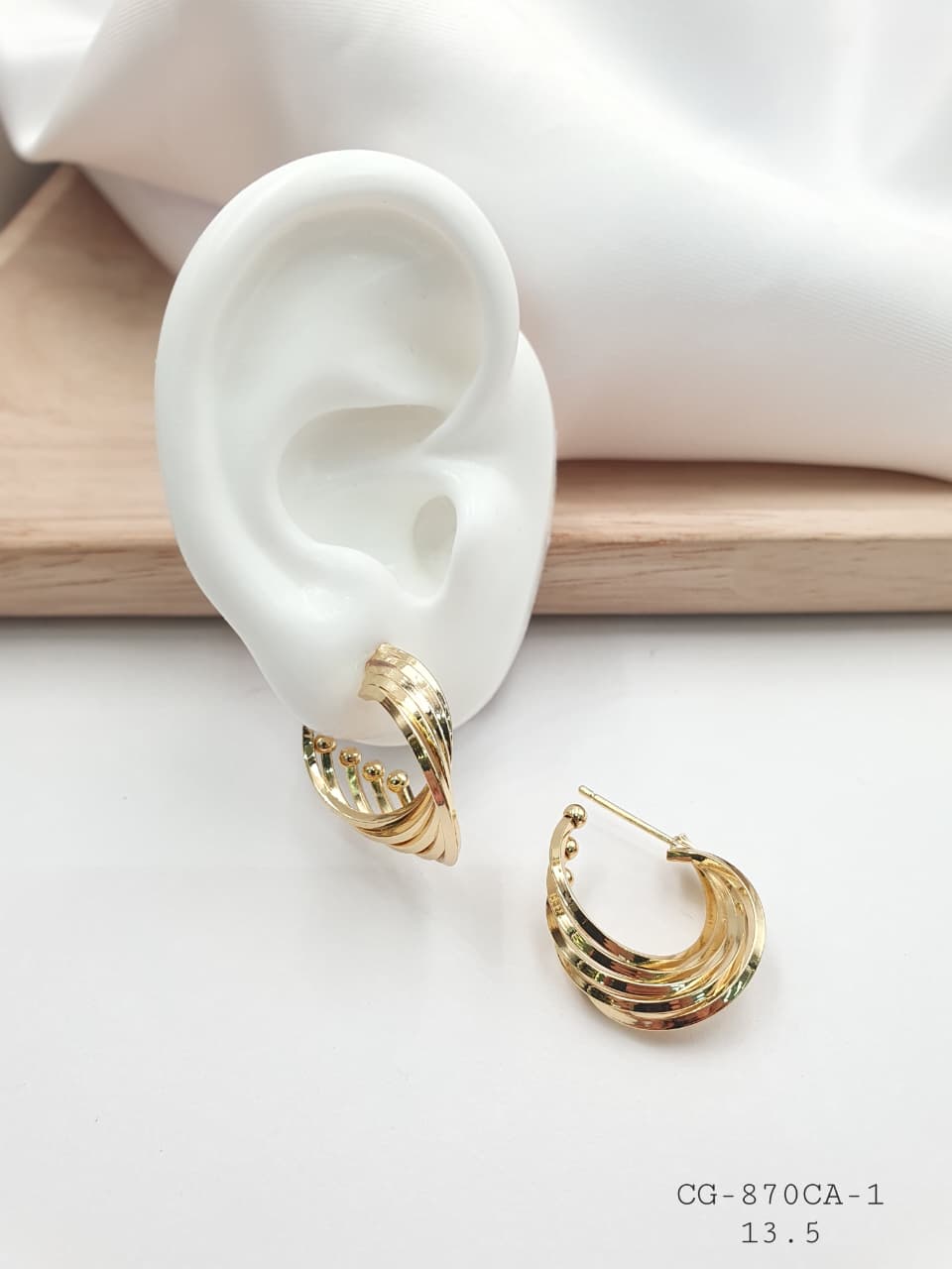 Aretes Rodio  CG-870CA-1