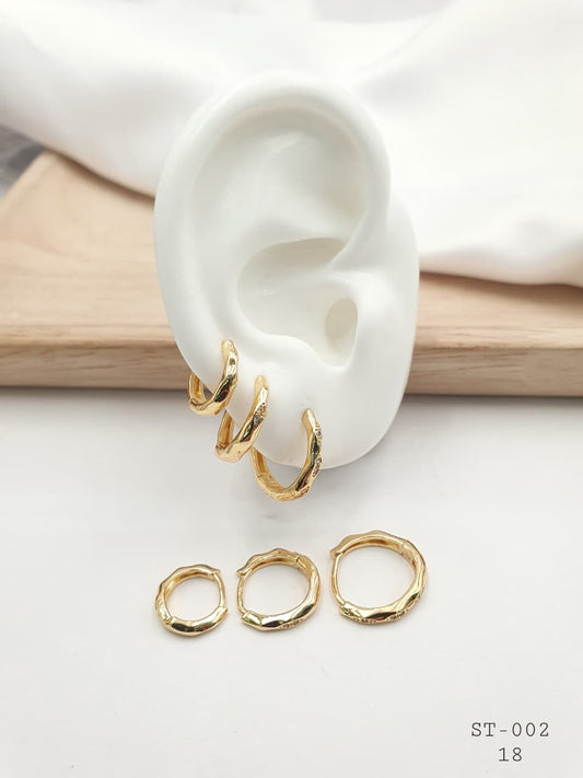 Set Candongas En Rodio  ST-002