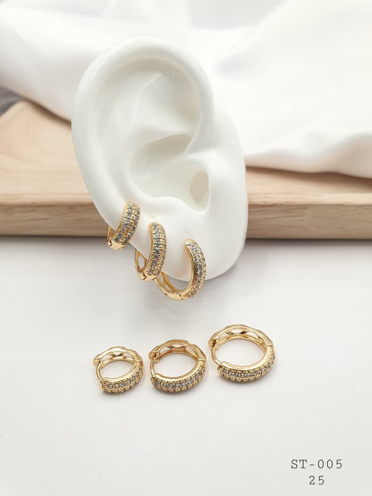 Set Candongas En Rodio  ST-005