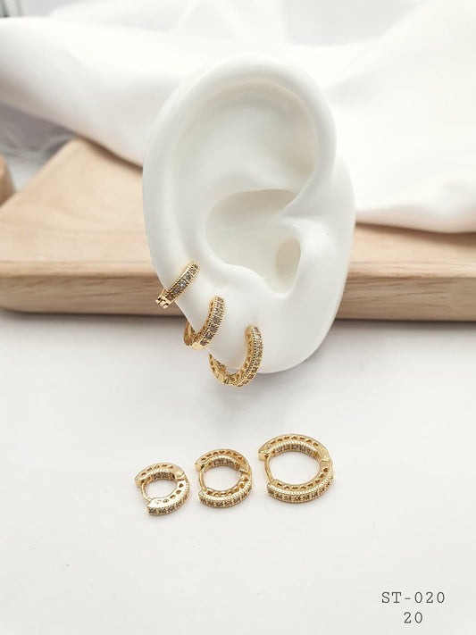 Set Candongas En Rodio  ST-020