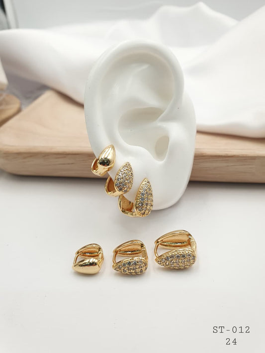 Set Candongas En Rodio  ST-012