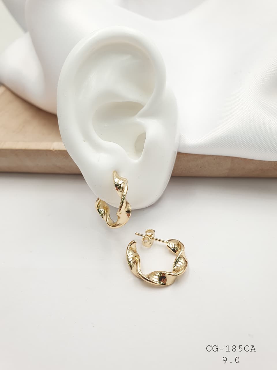 Arete En Rodio CG-185CA