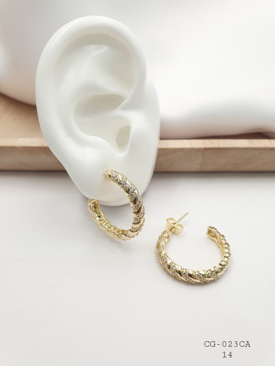 Arete En Rodio CG-023CA