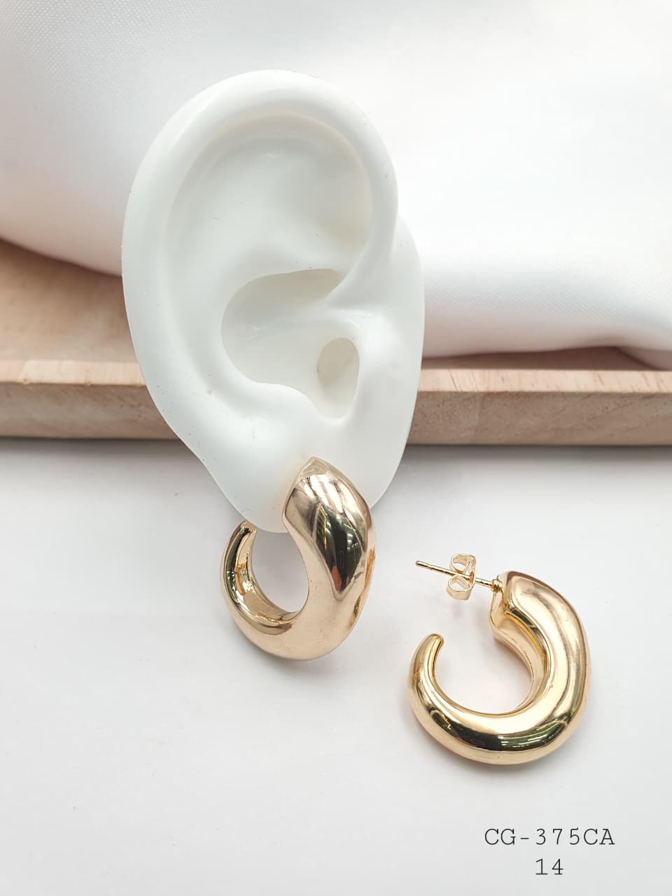 Arete En Rodio CG-375CA