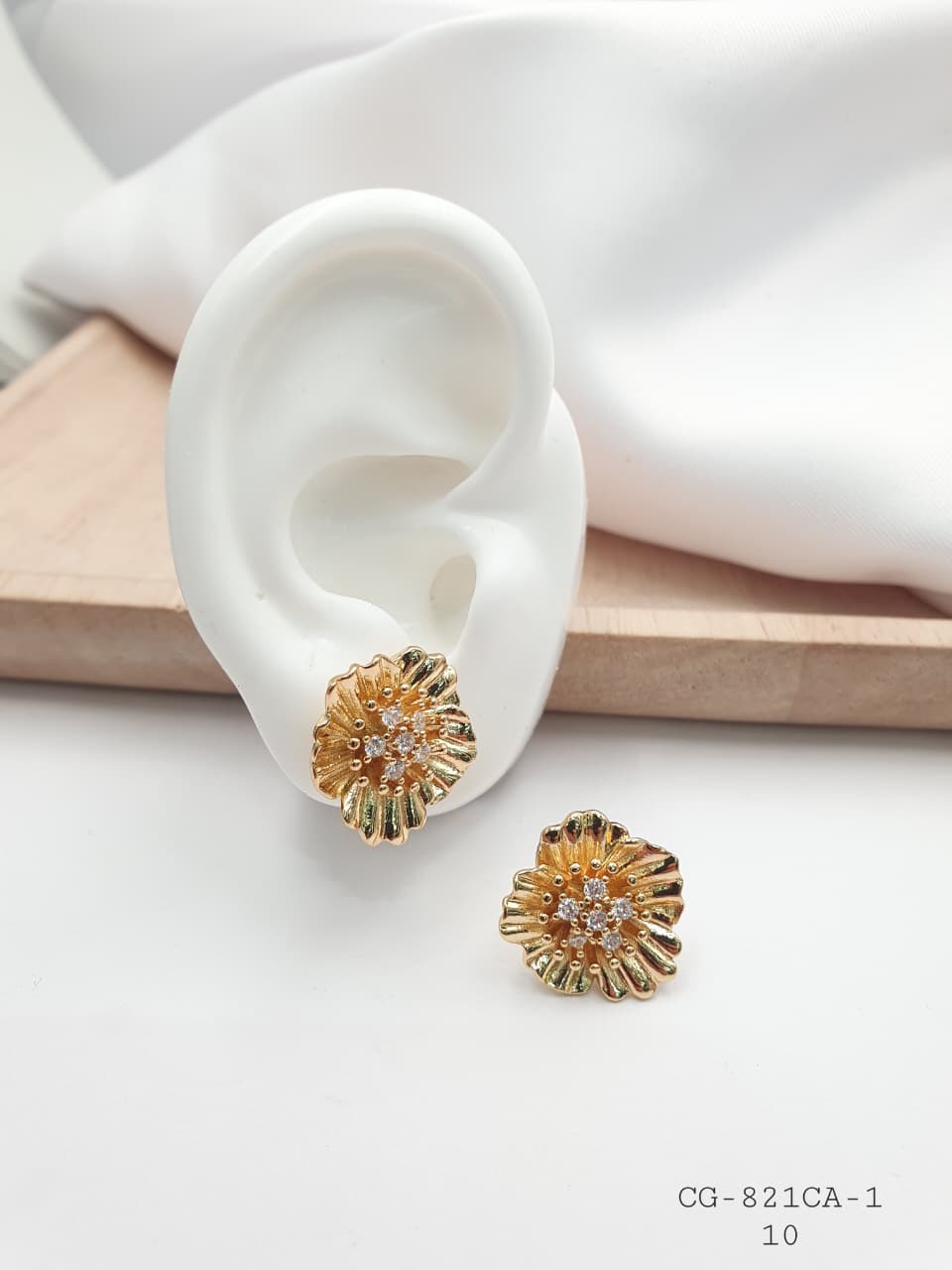 Arete En Rodio CG-821CA-1