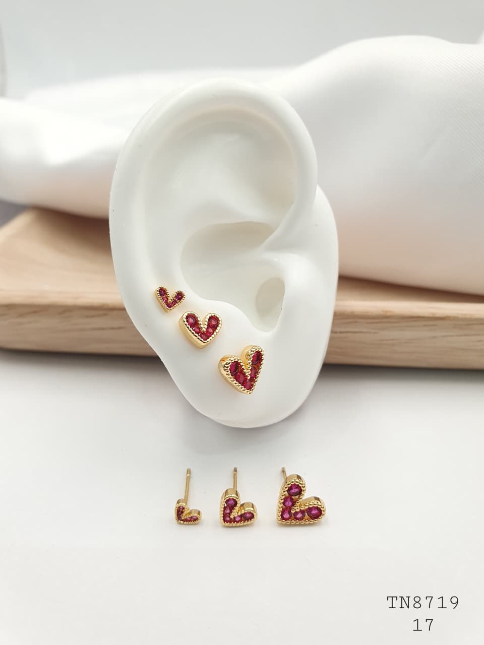 Set Topos En Rodio  TN8719