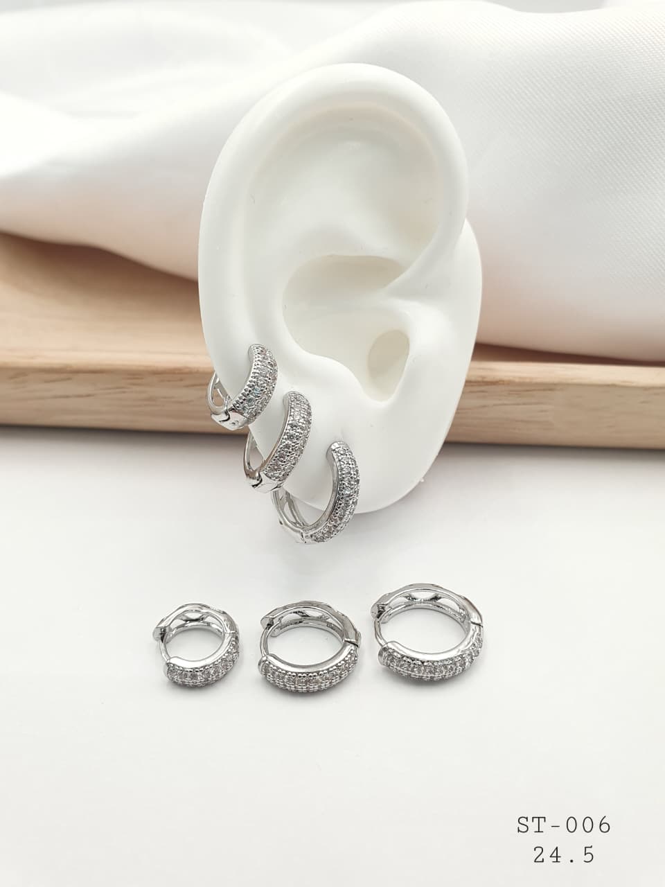 Set Candongas En Rodio  ST-006