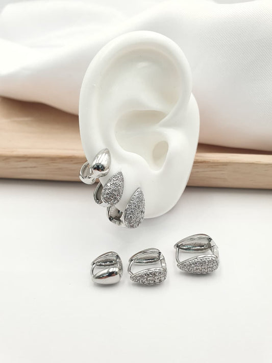 Set Candongas En Rodio  ST-013