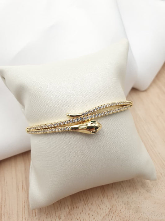 Brazalete en Rodio BZ14-6