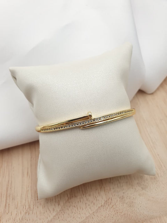 Brazalete en Rodio BZ14-4