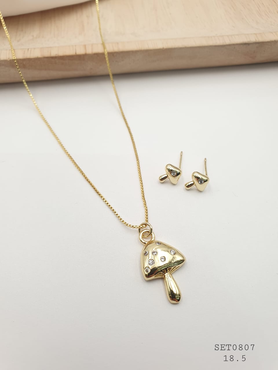 Cadena Rodio SET0807