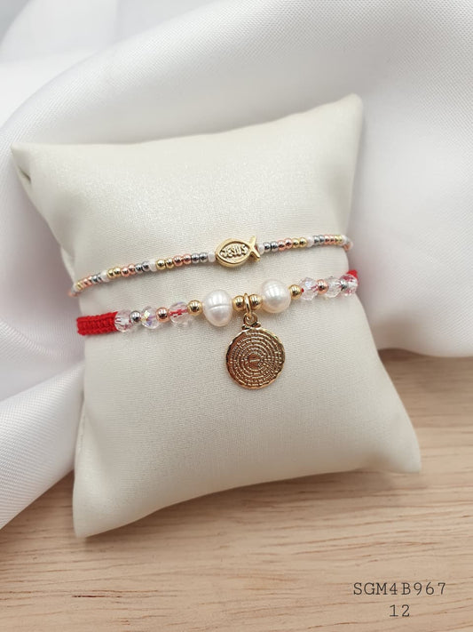 Pulseras tejidas SGM4B967