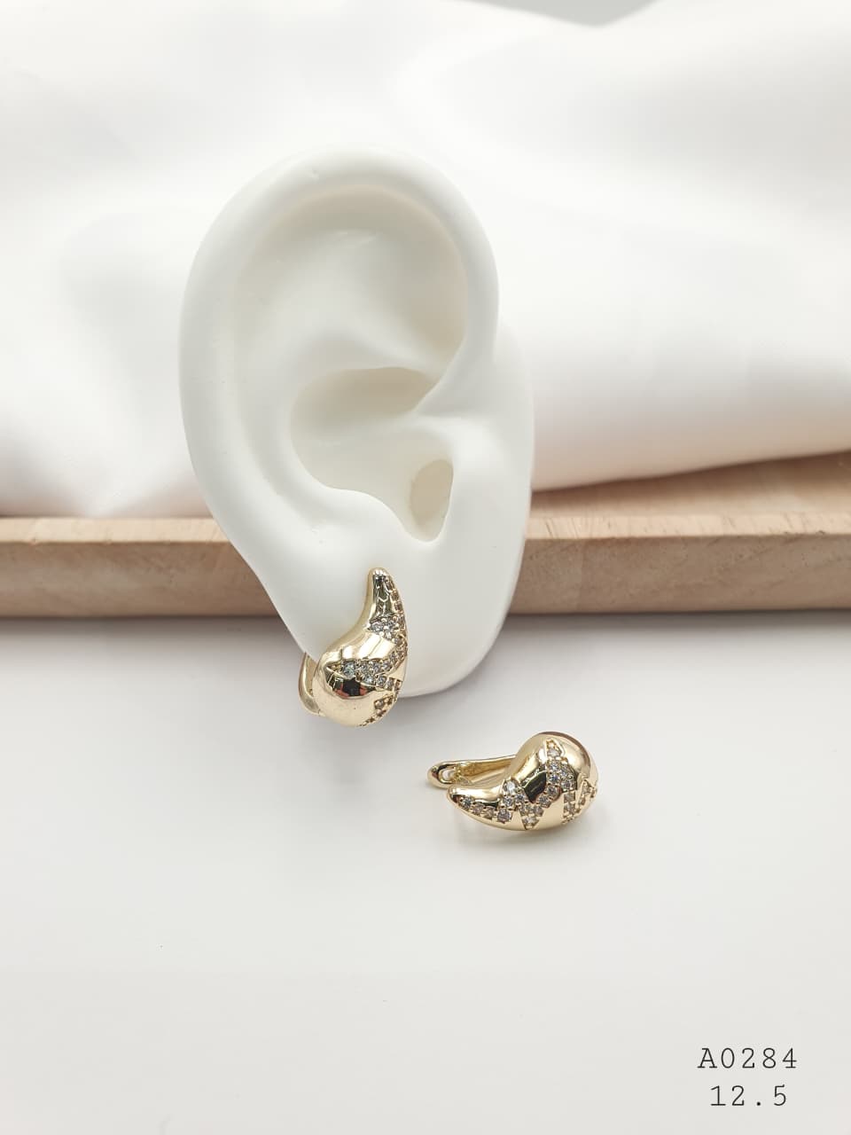 Aretes Rodio A0284