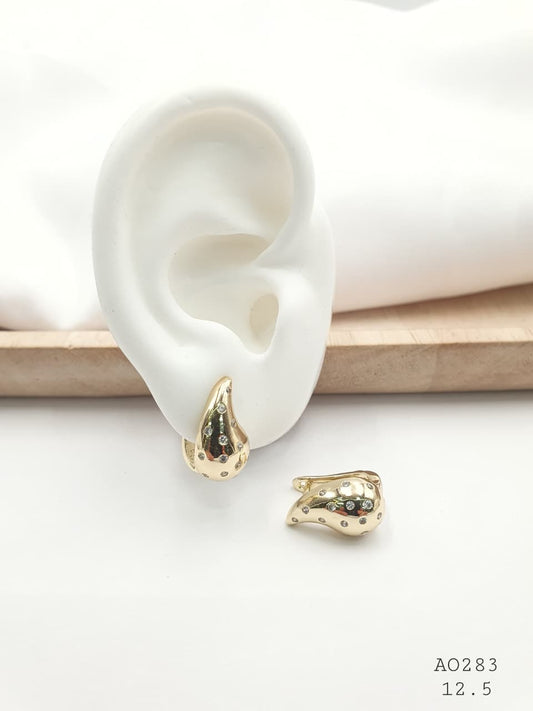Aretes Rodio A0283