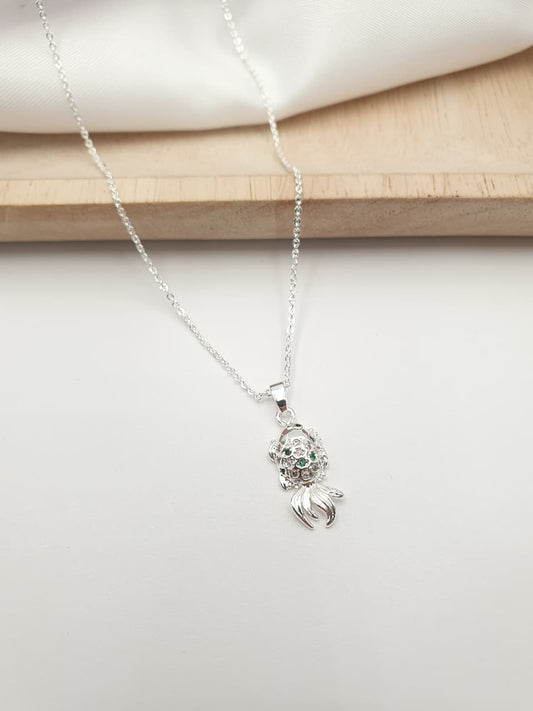 Cadena Cobre Baño En Plata CPL10