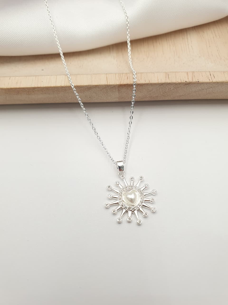 Cadena Cobre Baño En Plata CPL36