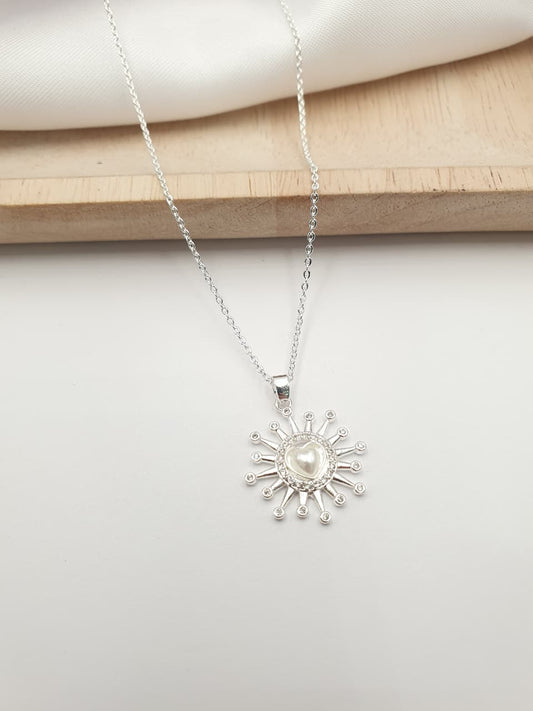 Cadena Cobre Baño En Plata CPL36