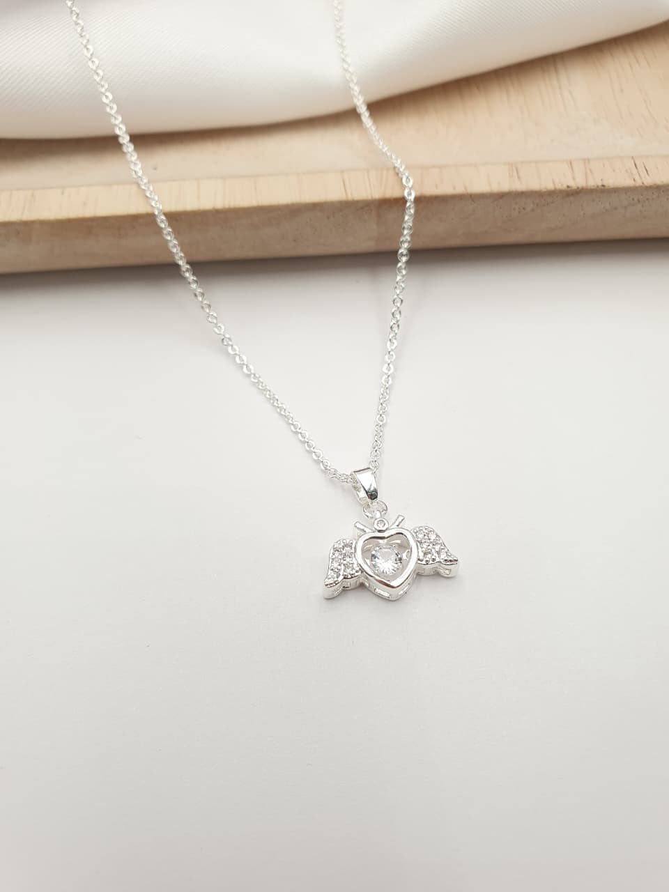 Cadena Cobre Baño En Plata CPL11