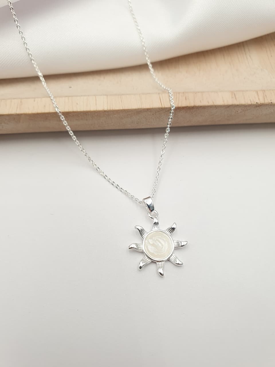 Cadena Cobre Baño En Plata CPL12