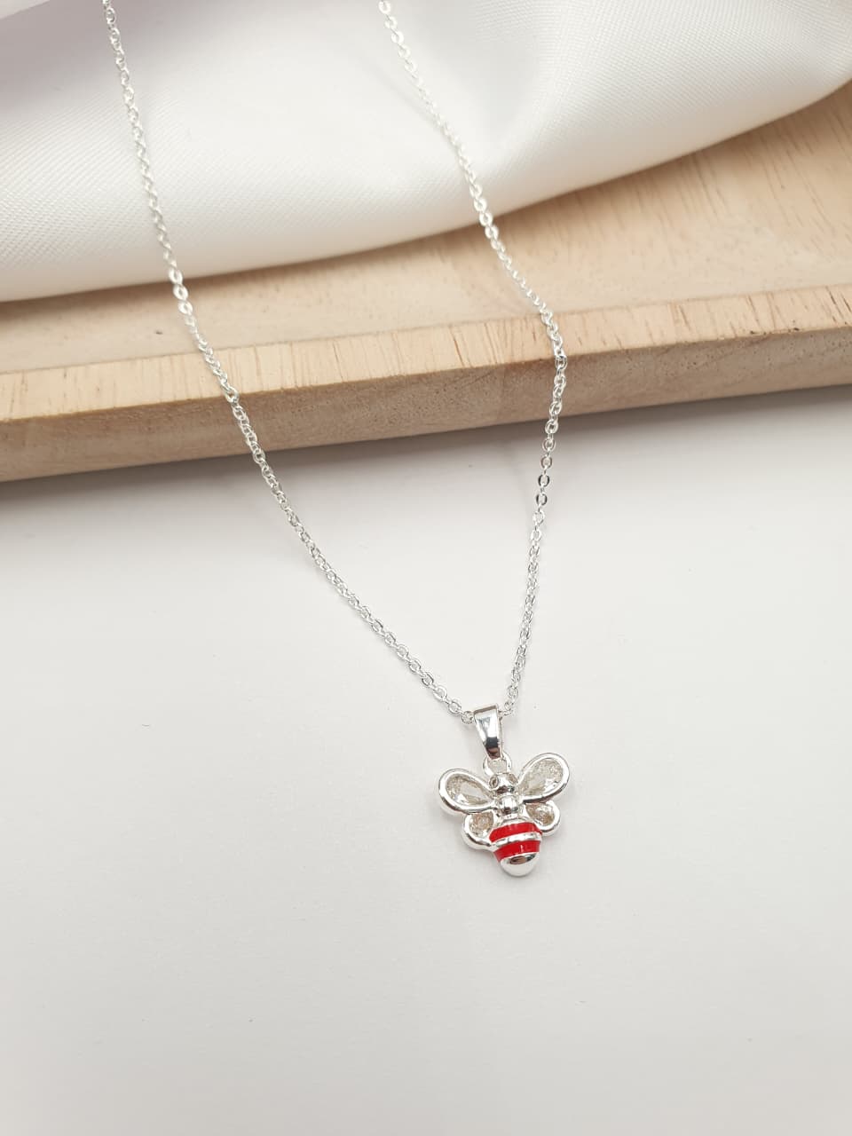 Cadena Cobre Baño En Plata CPL6