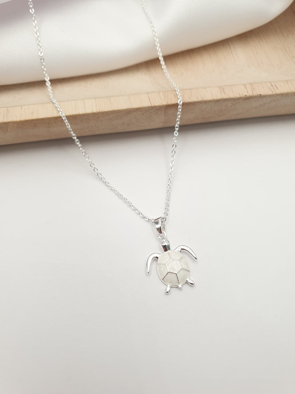 Cadena Cobre Baño En Plata CPL5