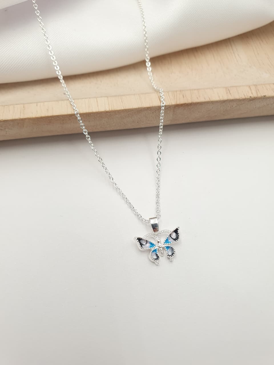 Cadena Cobre Baño En Plata CPL30