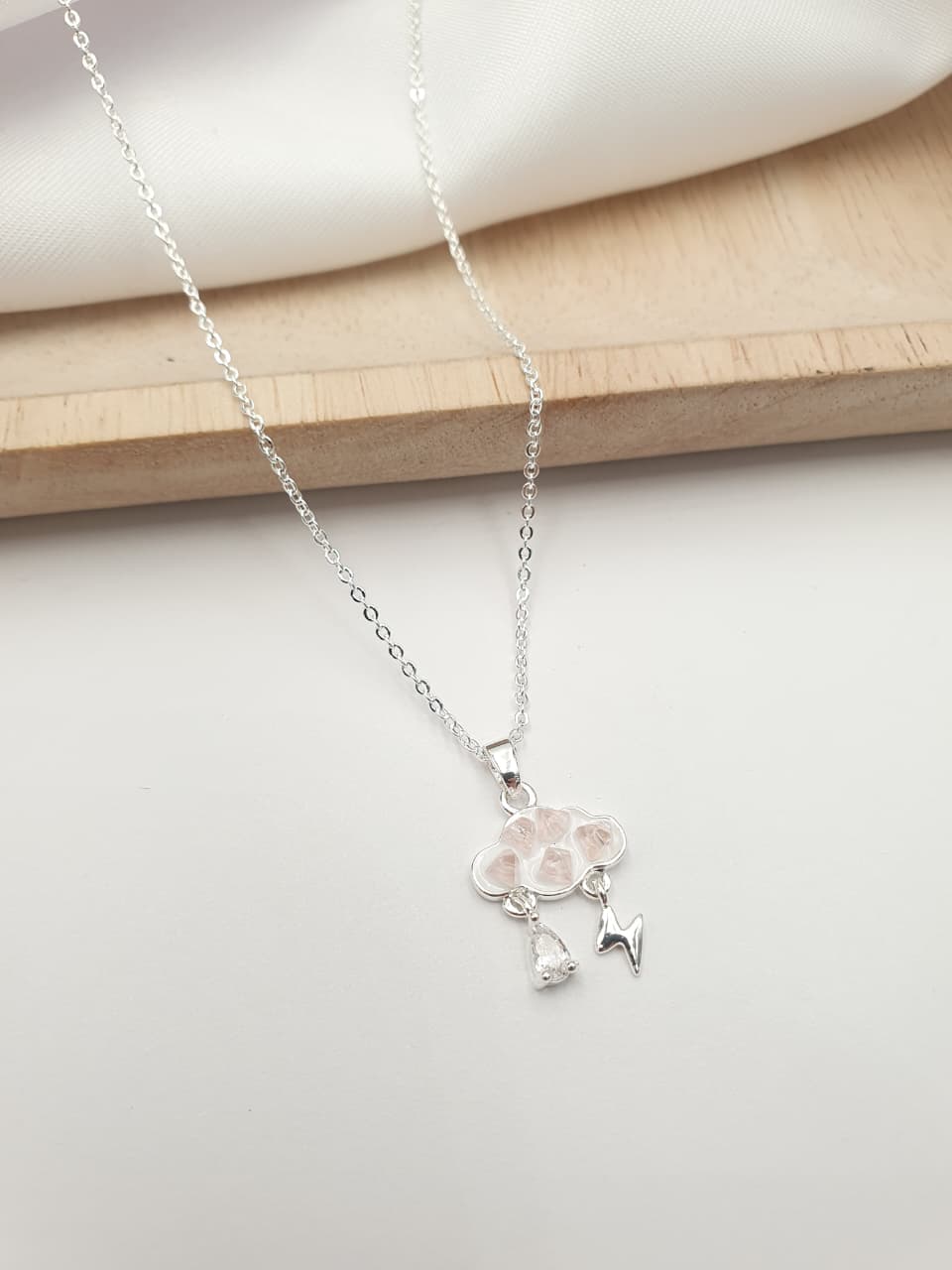 Cadena Cobre Baño En Plata CPL21