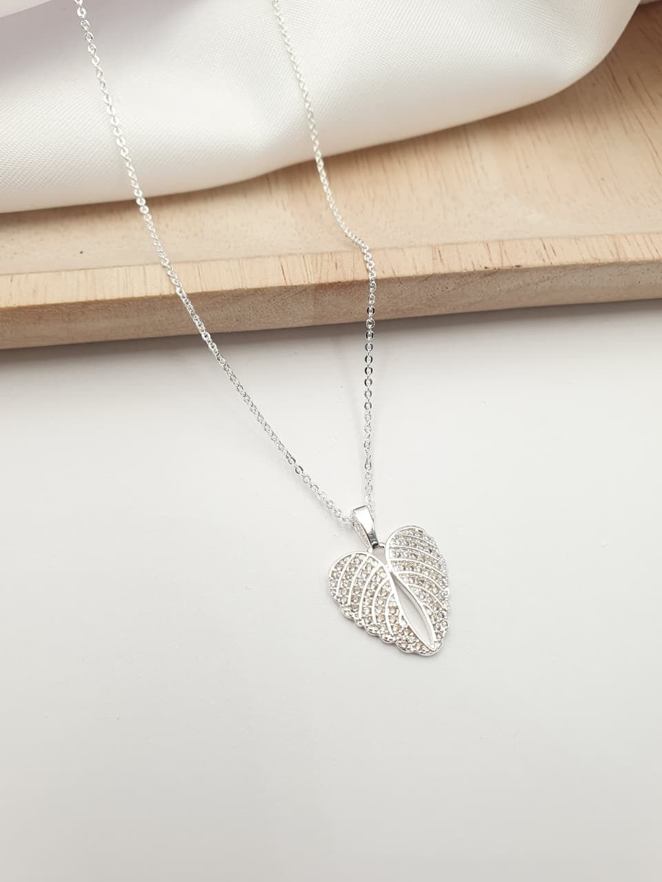 Cadena Cobre Baño En Plata CPL9