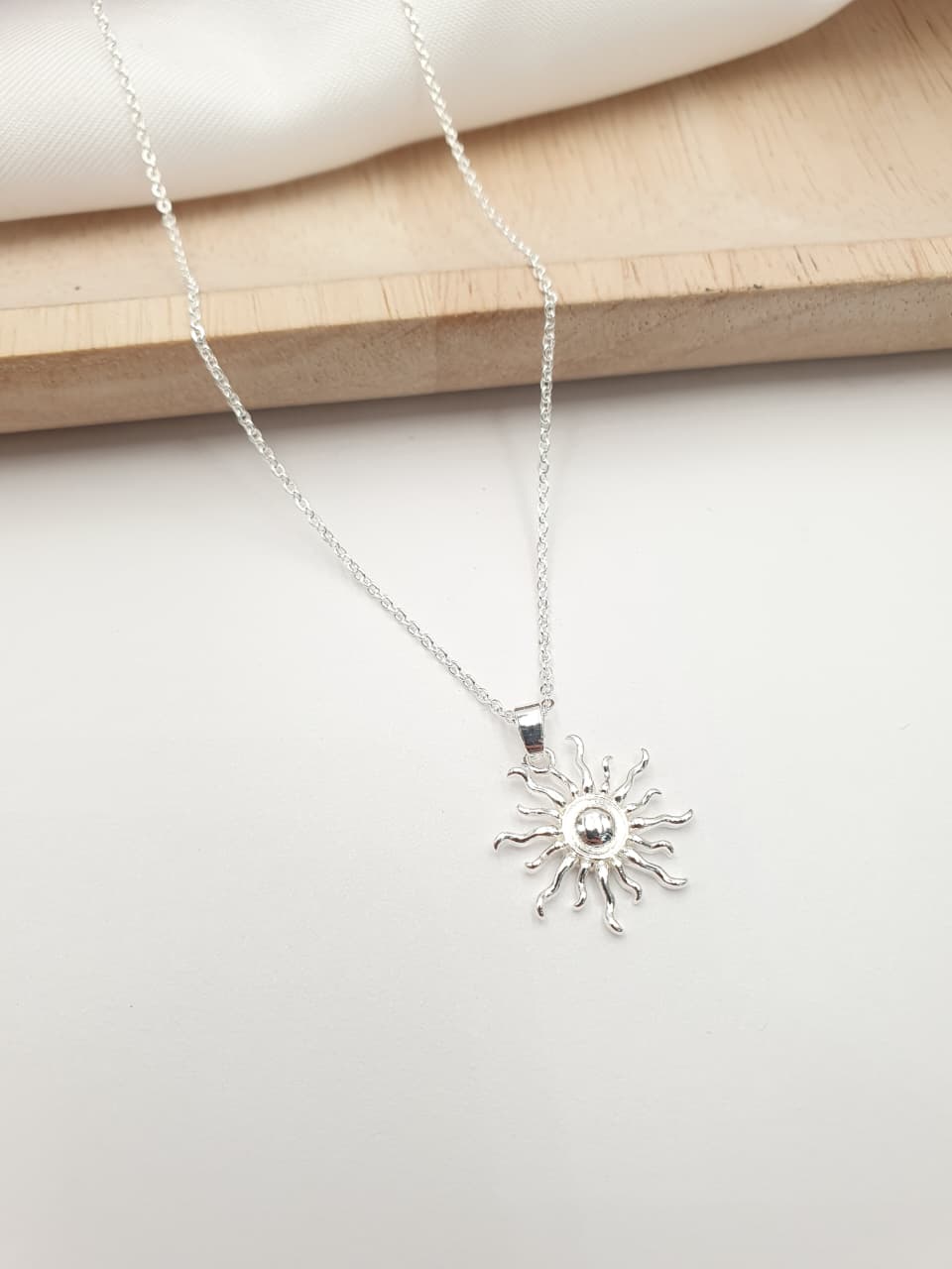 Cadena Cobre Baño En Plata CPL15