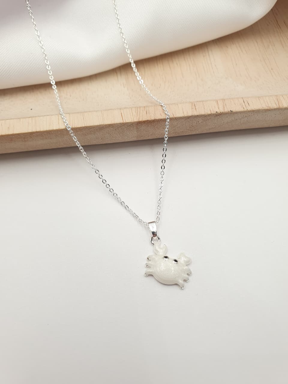 Cadena Cobre Baño En Plata CPL3